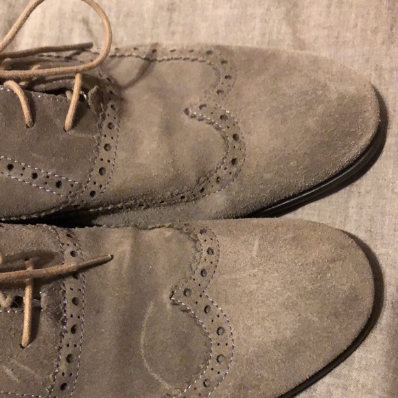 JOHN VARAVATOS USA MEN\'S SUEDE BAROGUE OXFORDS SZ 11M main image 8